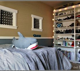 big boy bedroom reveal with ikea, bedroom ideas, organizing, shelving ideas, storage ideas