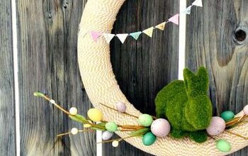 Baker's Twine Spring or Easter Wreath Made Easy