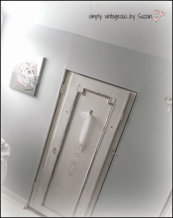 a door on a door or door decor, bedroom ideas, doors, repurposing upcycling
