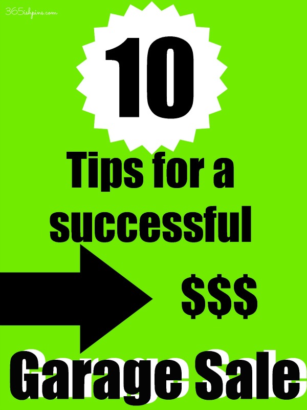 10 consejos para una exitosa venta de garaje