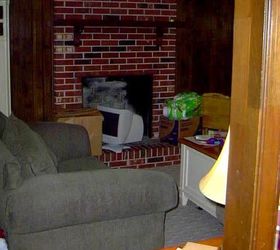 family room makeover 10 years in the making, fireplaces mantels, home improvement, living room ideas, painting