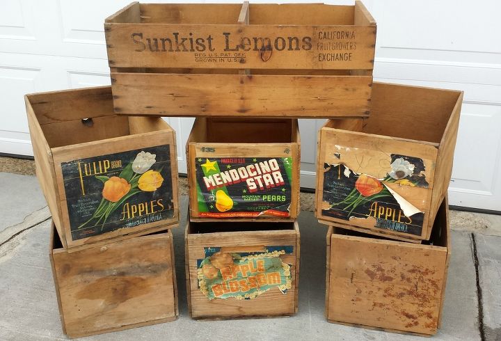 looking for old wood fruit crate cleaning preserving tips