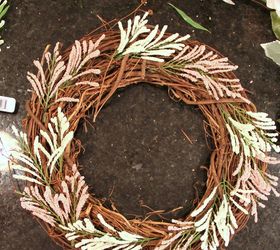 simple diy spring wreath tutorial, crafts, how to, seasonal holiday decor, wreaths