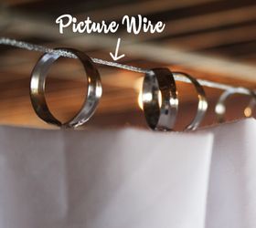 Old fashioned curtain wire?
