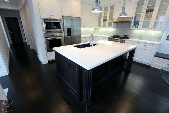 transitional kitchen home remodel in fullerton, home improvement, kitchen cabinets, kitchen design, storage ideas