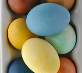huevos de pascua teidos al natural