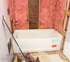 custom bathtub frame, bathroom ideas, home improvement, how to, woodworking projects