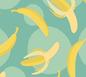 5 home uses for banana peels, cleaning tips, gardening, repurposing upcycling
