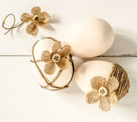shabby chic plaster easter eggs, crafts, how to, seasonal holiday decor, shabby chic