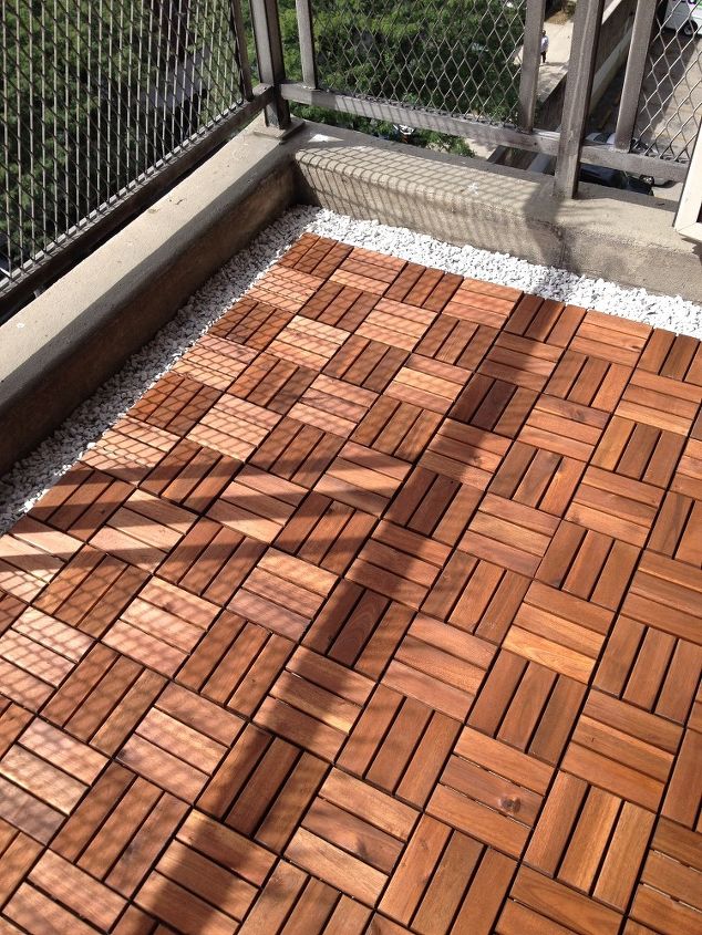 small terrace facelift, outdoor living, patio, tile flooring, urban living