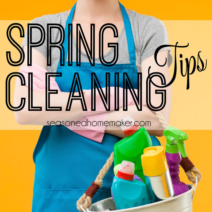 spring cleaning tips, cleaning tips