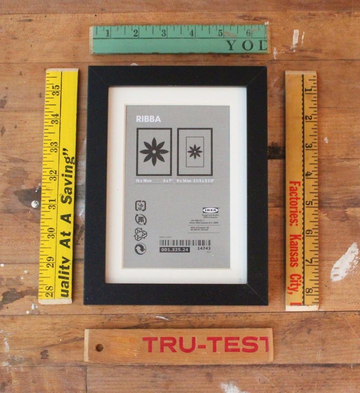 yardstick picture frames, crafts, how to, repurposing upcycling