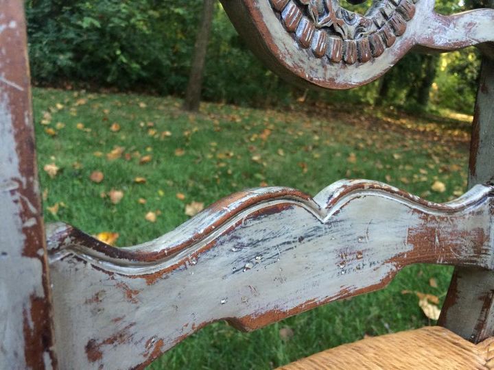 distressed paris grey bar stools