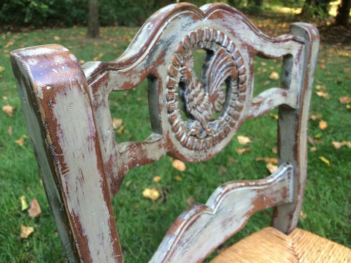 distressed paris grey bar stools