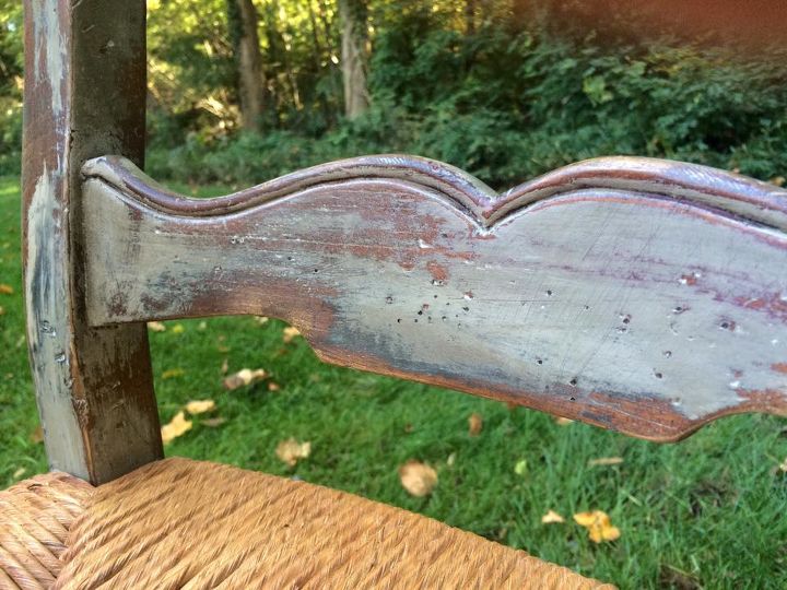 distressed paris grey bar stools