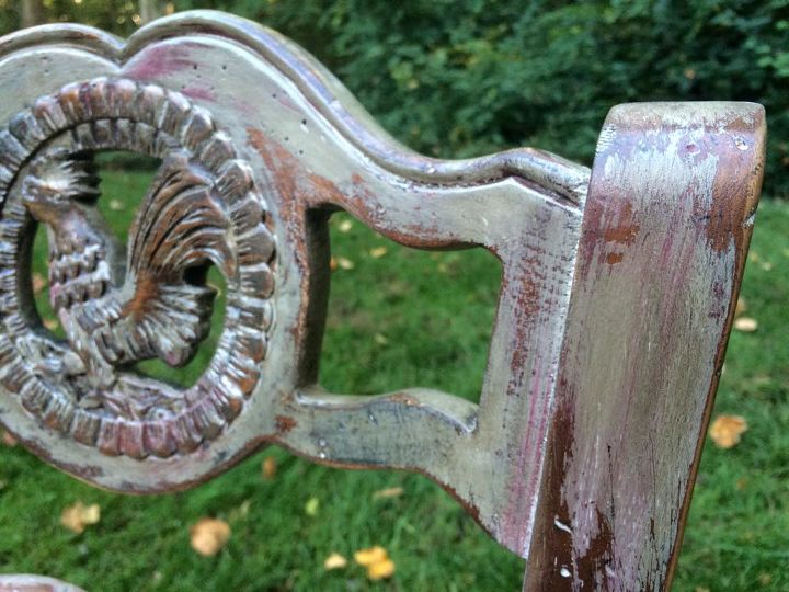 distressed paris grey bar stools