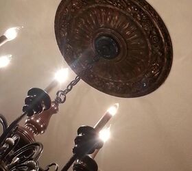 chandelier overhaul, lighting, repurposing upcycling