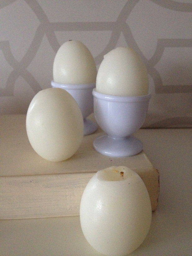 velas de huevo