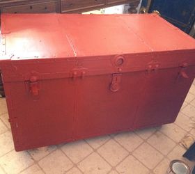 trunk makeover paint haters look away, chalk paint, how to, painted furniture, repurposing upcycling