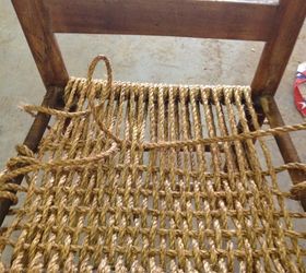 rope or hemp bottom chair, bedroom ideas, home decor, painted furniture