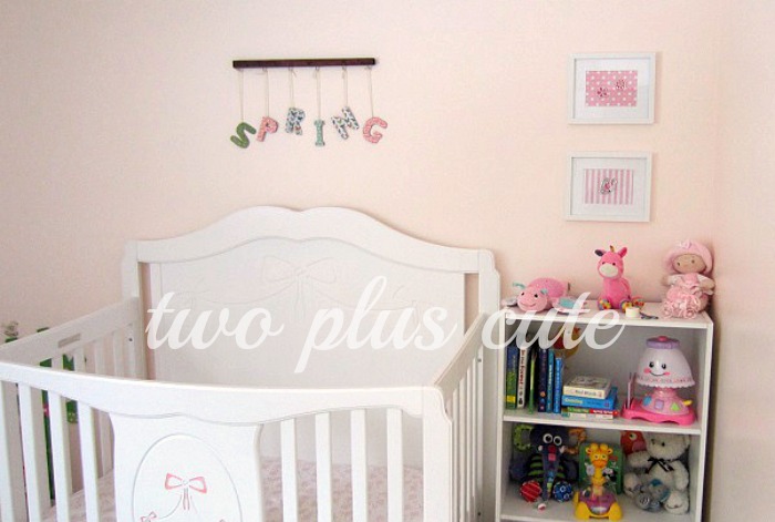 spring wall mobile make it in 10 minutes, bedroom ideas, crafts, decoupage, how to