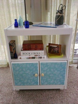 my trash find i secretly returned to the owners totally repurposed, diy, home decor, organizing, painted furniture, repurposing upcycling