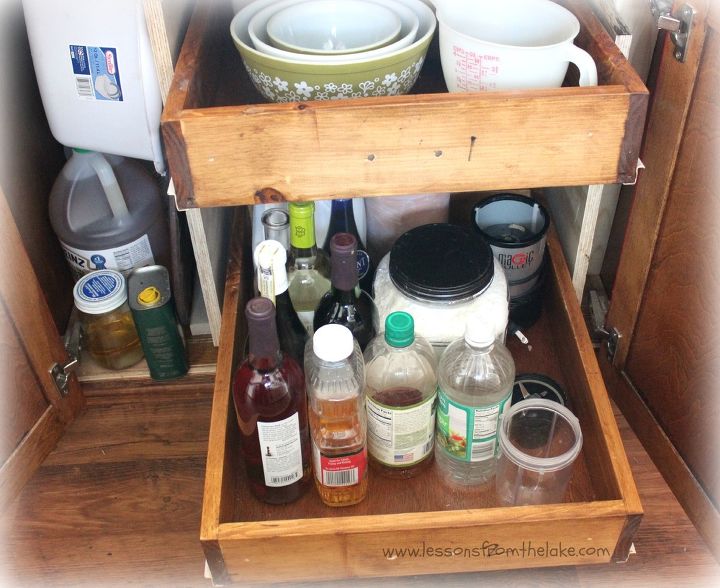 under counter paper towel holder, kitchen cabinets, kitchen design, kitchen island, organizing, storage ideas