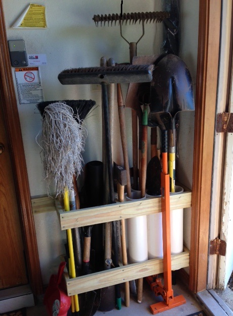 gardening tool reorganization