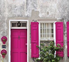 5 statement projects to help your house stand out in a good way, curb appeal, doors, flowers, gardening, paint colors, painting, Theenglishroom biz via Pinterest