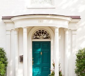 5 statement projects to help your house stand out in a good way, curb appeal, doors, flowers, gardening, paint colors, painting, Homedit com via Pinterest