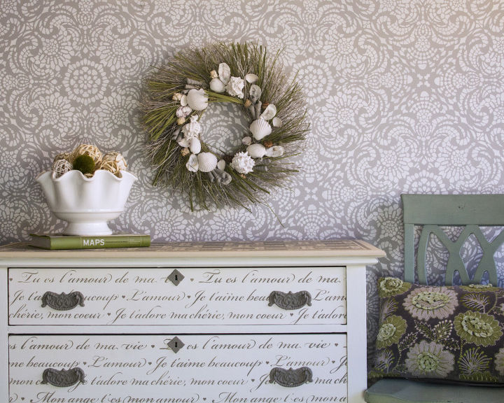 Write On 10 Amazing Furniture Painting Ideas With Letter Stencils Hometalk