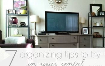 7 Organizing Tips to Try in Your Rental