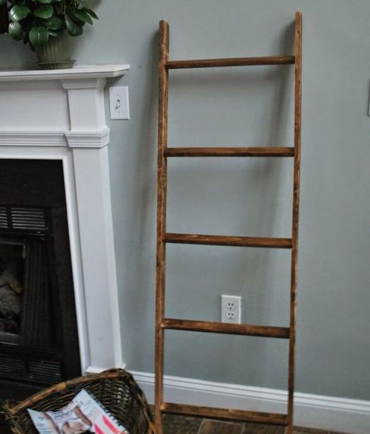 DIY Blanket Ladder For a Baby s Room Hometalk DIY Blanket Ladder For a Baby s Room Hometalk