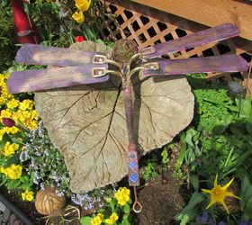 repurpose ceiling fan dragonfly glows in the dark, crafts, gardening, how to, repurposing upcycling