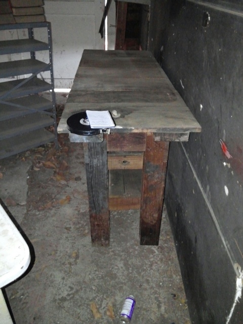 q shop table to bar but need to heighten, kitchen design, painted furniture, repurposing upcycling, woodworking projects, end