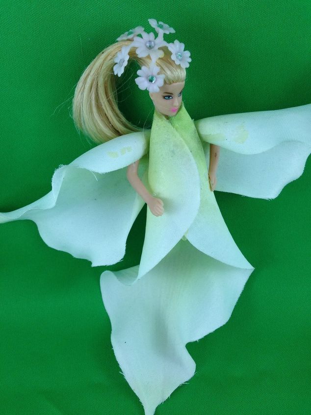 q should i add glitter to the wings of my lily fairy, crafts, easter decorations, flowers, seasonal holiday decor