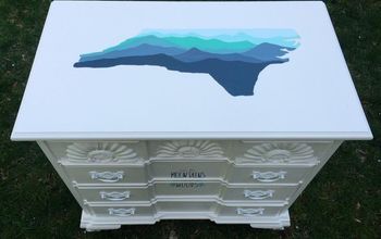 NC Blue Ridge Mountains Chest of Drawers