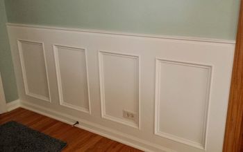 How To Make a Recessed Wainscoting Wall From Scratch