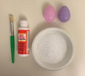 sparkling epsom salt easter eggs, crafts, decoupage, easter decorations, how to, seasonal holiday decor
