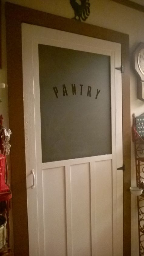 new old pantry door