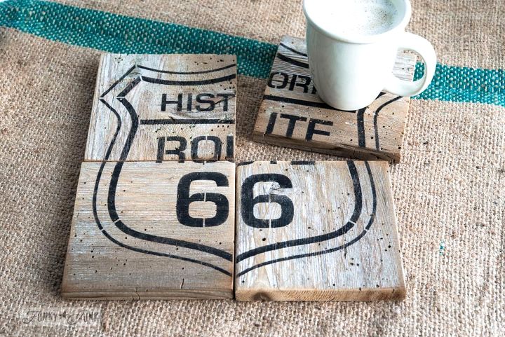 from scrap wood to the coolest coasters in minutes, crafts, living room ideas, repurposing upcycling, woodworking projects