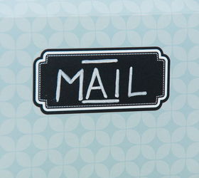 diy indoor mail station, crafts, how to, organizing, repurposing upcycling