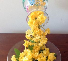 april showers flowing flowers diy, crafts, flowers, how to, repurposing upcycling