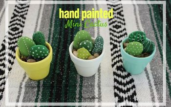 Hand Painted Mini Cactus