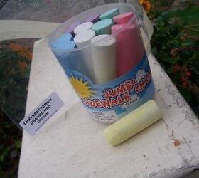 fancy up your outdoors with chalk, crafts, fences, outdoor living