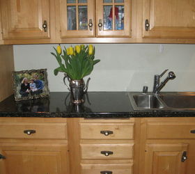 faux counters still look great after 3 years, countertops, how to, kitchen design, Here s what it looked liked after install