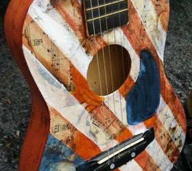 Upcycled Guitar: Americana Style
