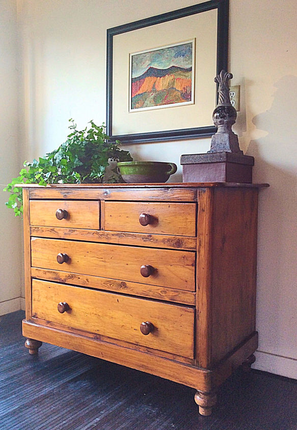 q the restored dresser keep original knobs, painted furniture, rustic furniture