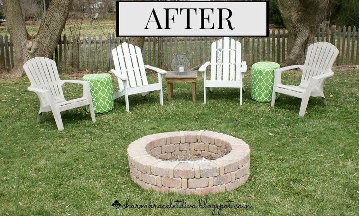 how we built our own fire pit for under 75, concrete masonry, how to, outdoor living