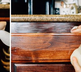 how to remove spots on wood with toothpaste, cleaning tips, how to, painted furniture, repurposing upcycling